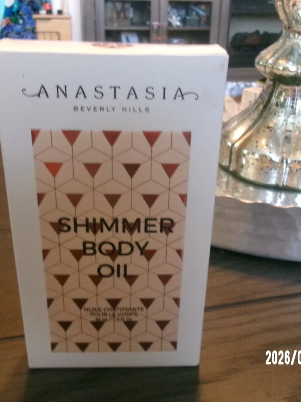 Anastasia Beverly Hills Shimmer Body Oil 1.5 oz / 45 mL # Rose Gold New in Box!
